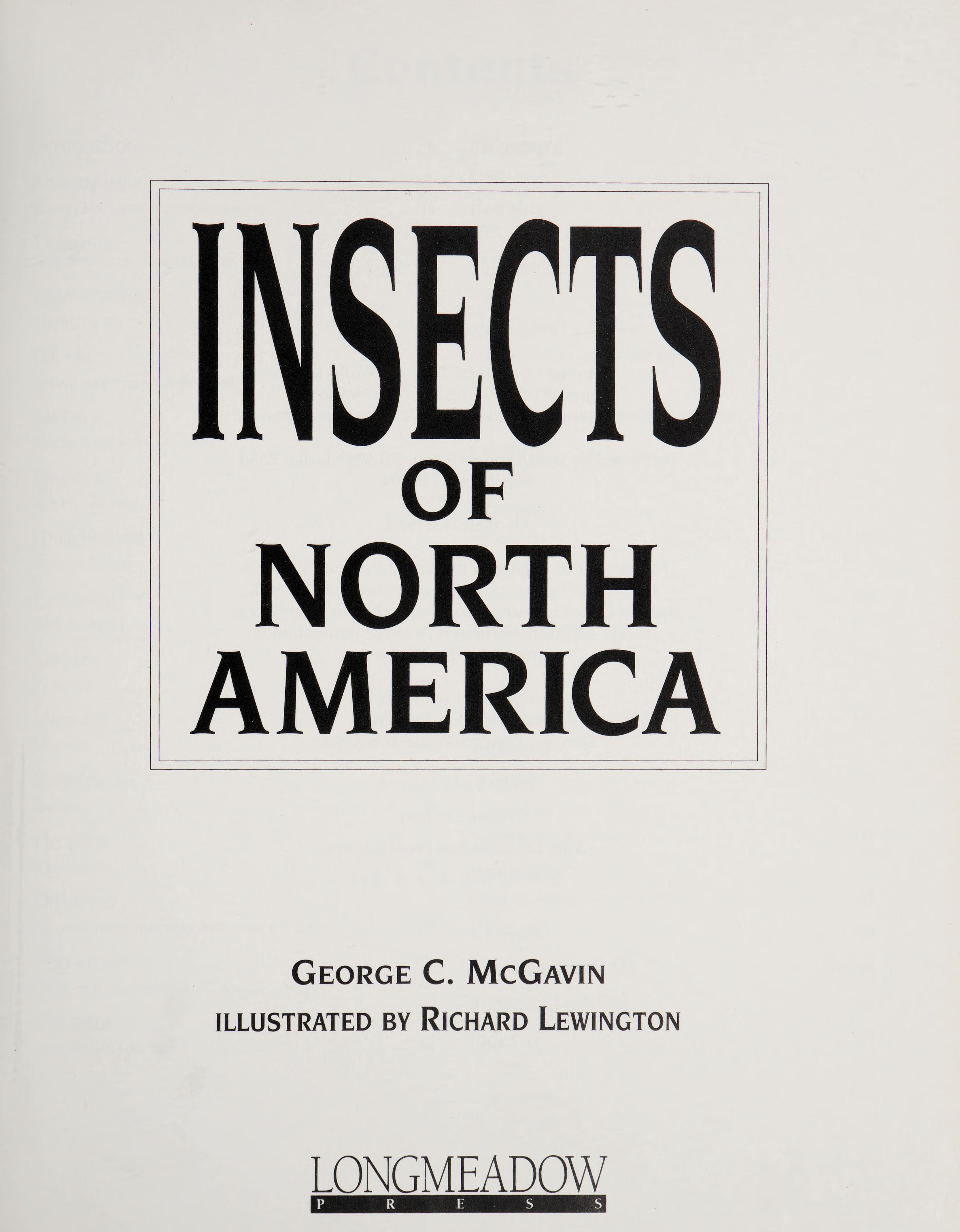 Insects of North America