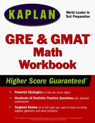 KAPLAN GRE GMAT MATH WORKBOOK
