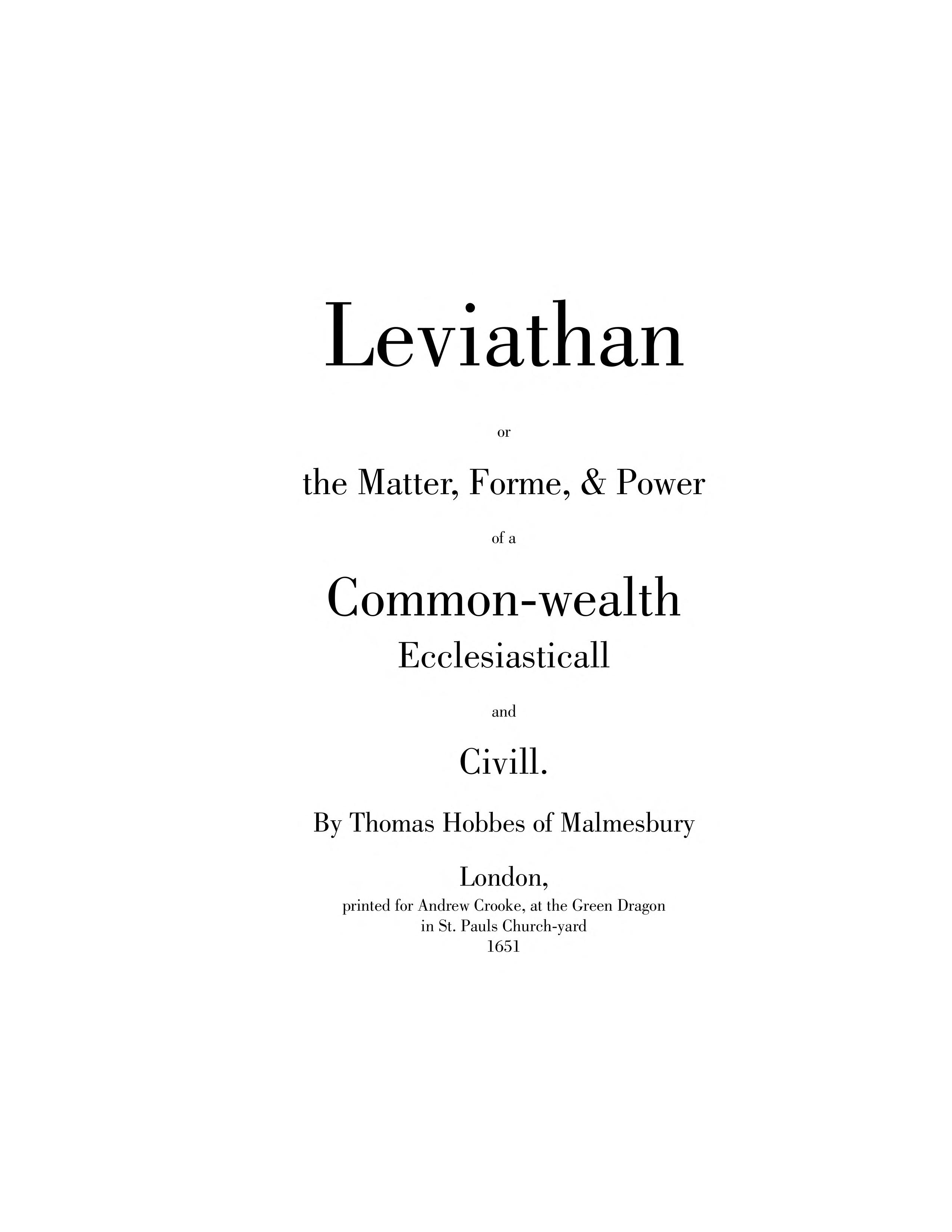 Leviathan **ISBN: 9780684842950**