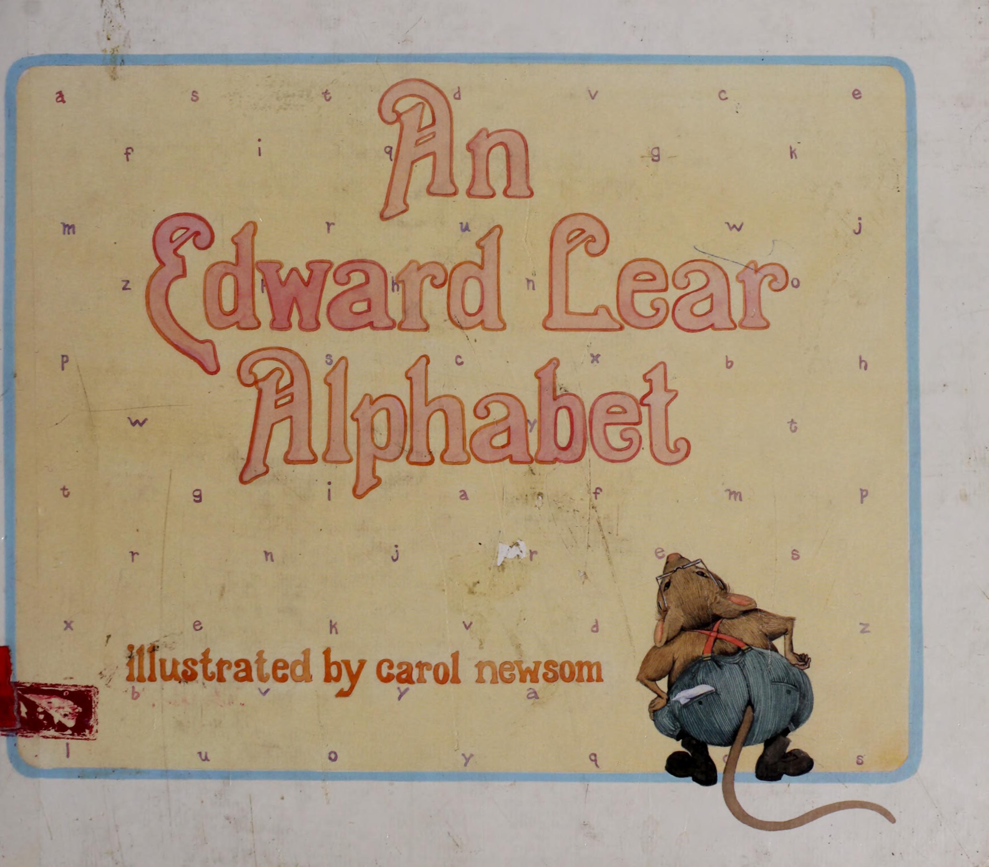 An Edward Lear Alphabet