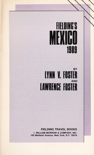 Fielding's Mexico 1989