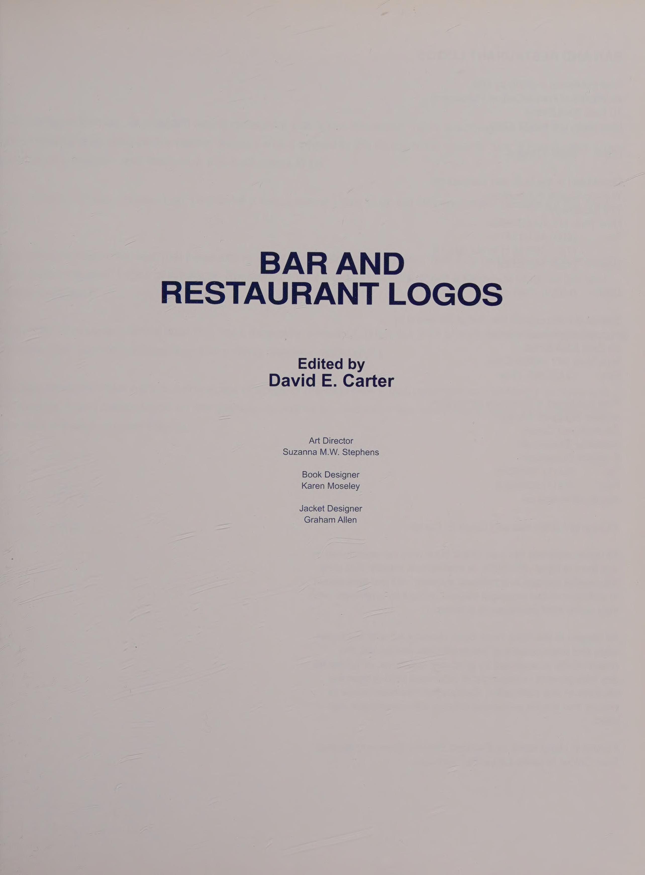 Logos Of Bars And Restaurants