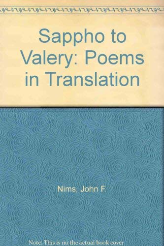 Sappho To Valery