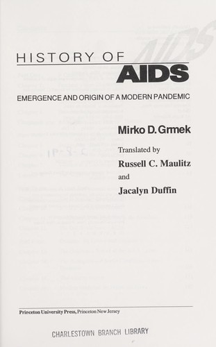 History of AIDS