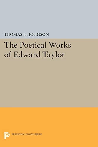 The Poetical Works Of Edward Taylor