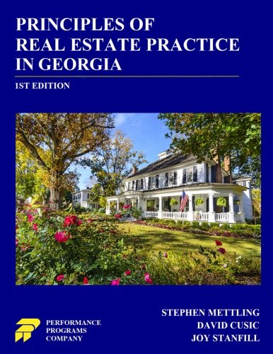 Principles of Real Estate Practice in Georgia