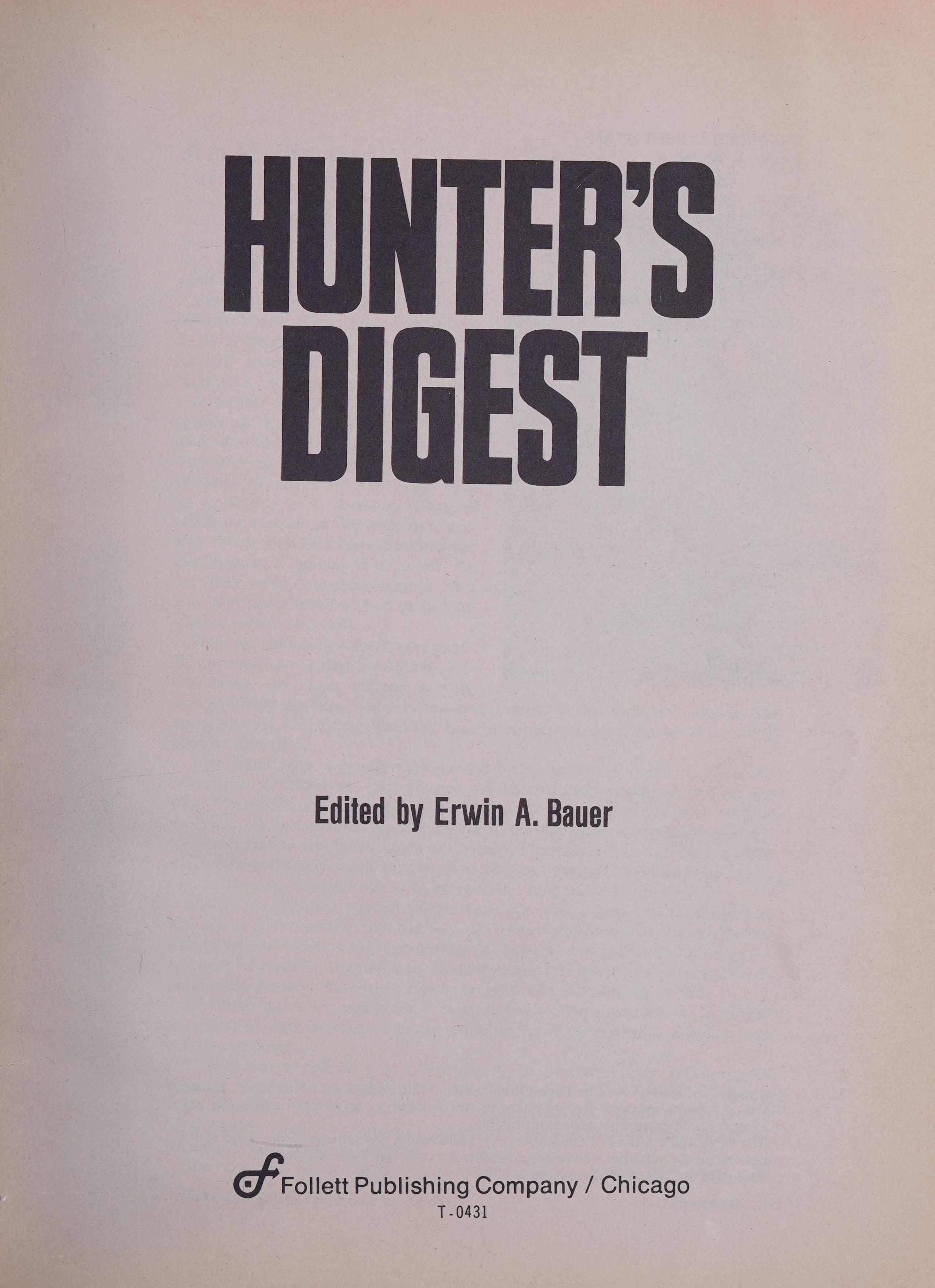 Hunter's Digest