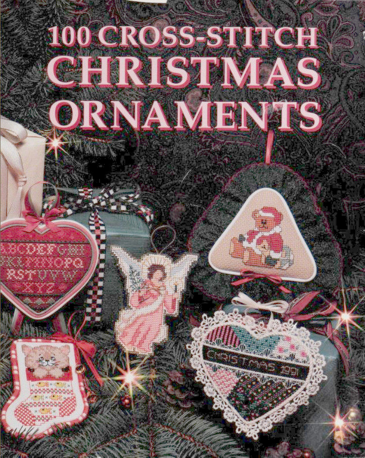 100 Cross-Stitch Christmas Ornaments