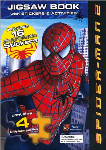 Spider-Man 2 Jigsaw Book: With Activities & Stickers