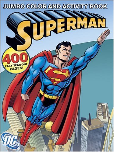Superman Jumbo Color & Activity Book