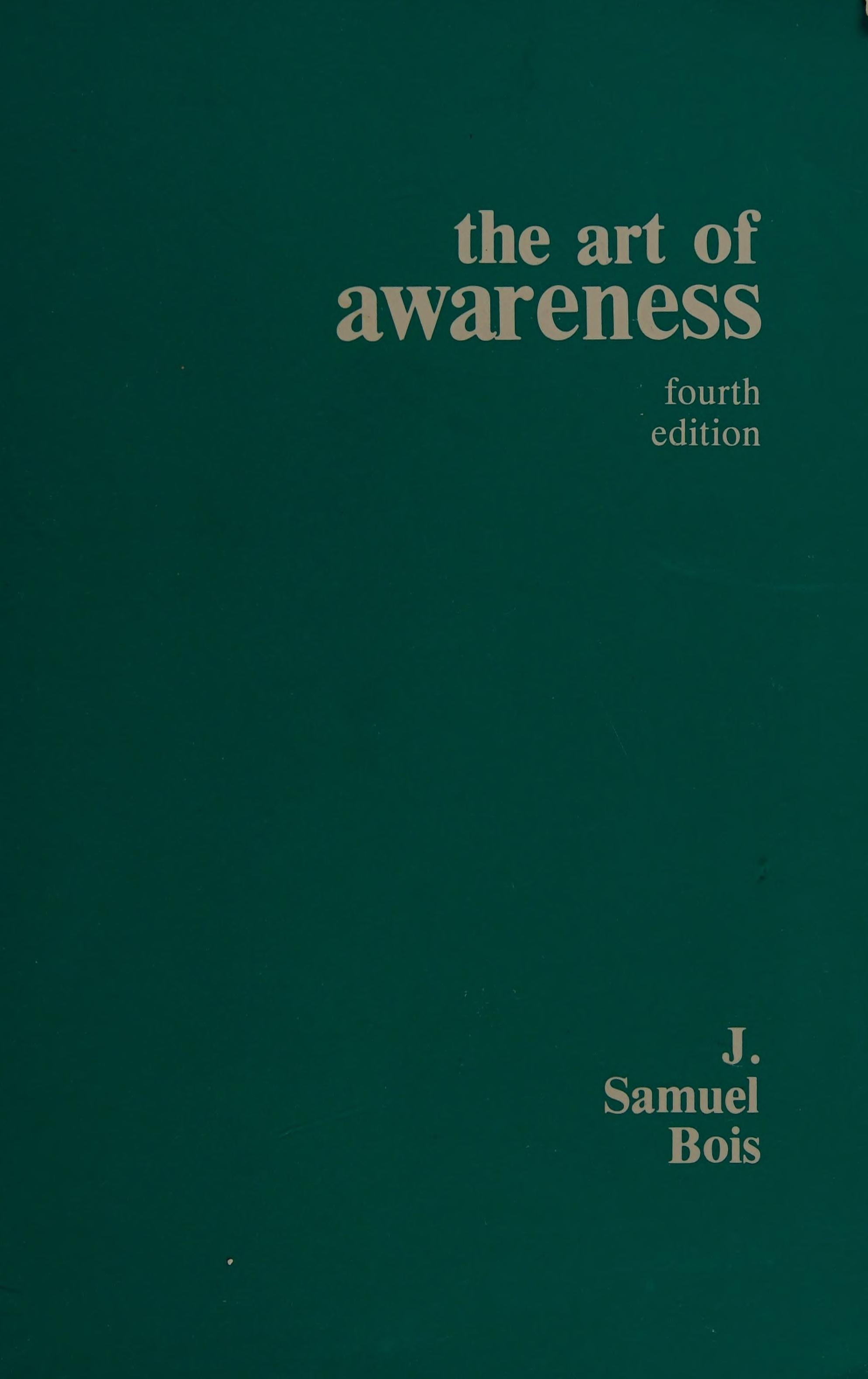 The Art Of Awareness
