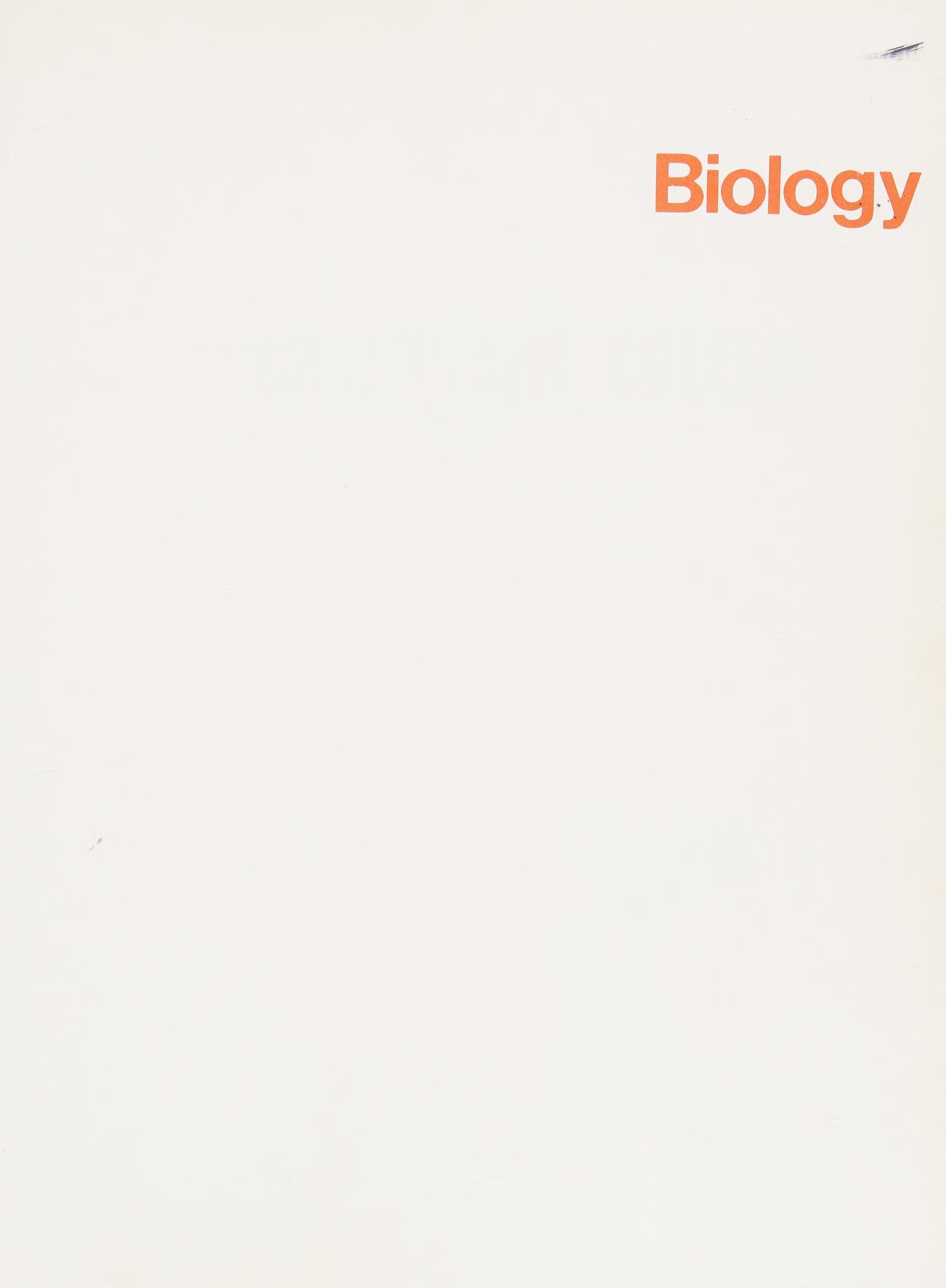 Biology and Human Concerns