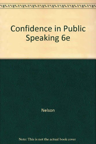 Confidence in Public Speaking 6e