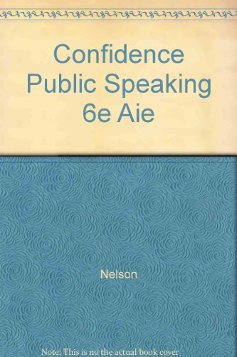 Confidence Public Speaking 6E AIE