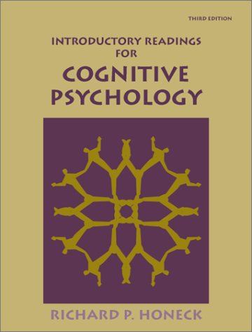 Introductory Readings For Cognitive Psychology