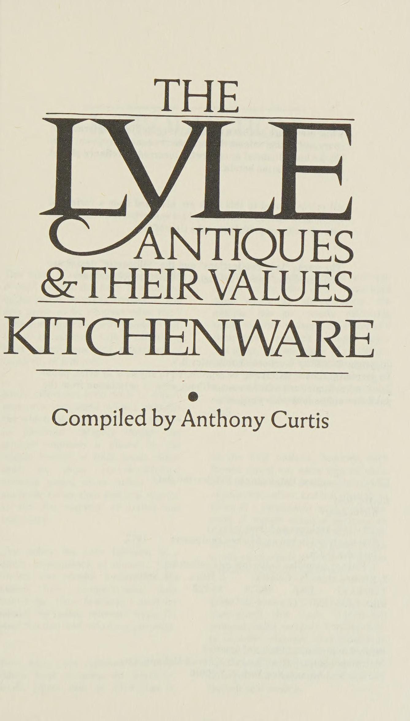 Kitchenware