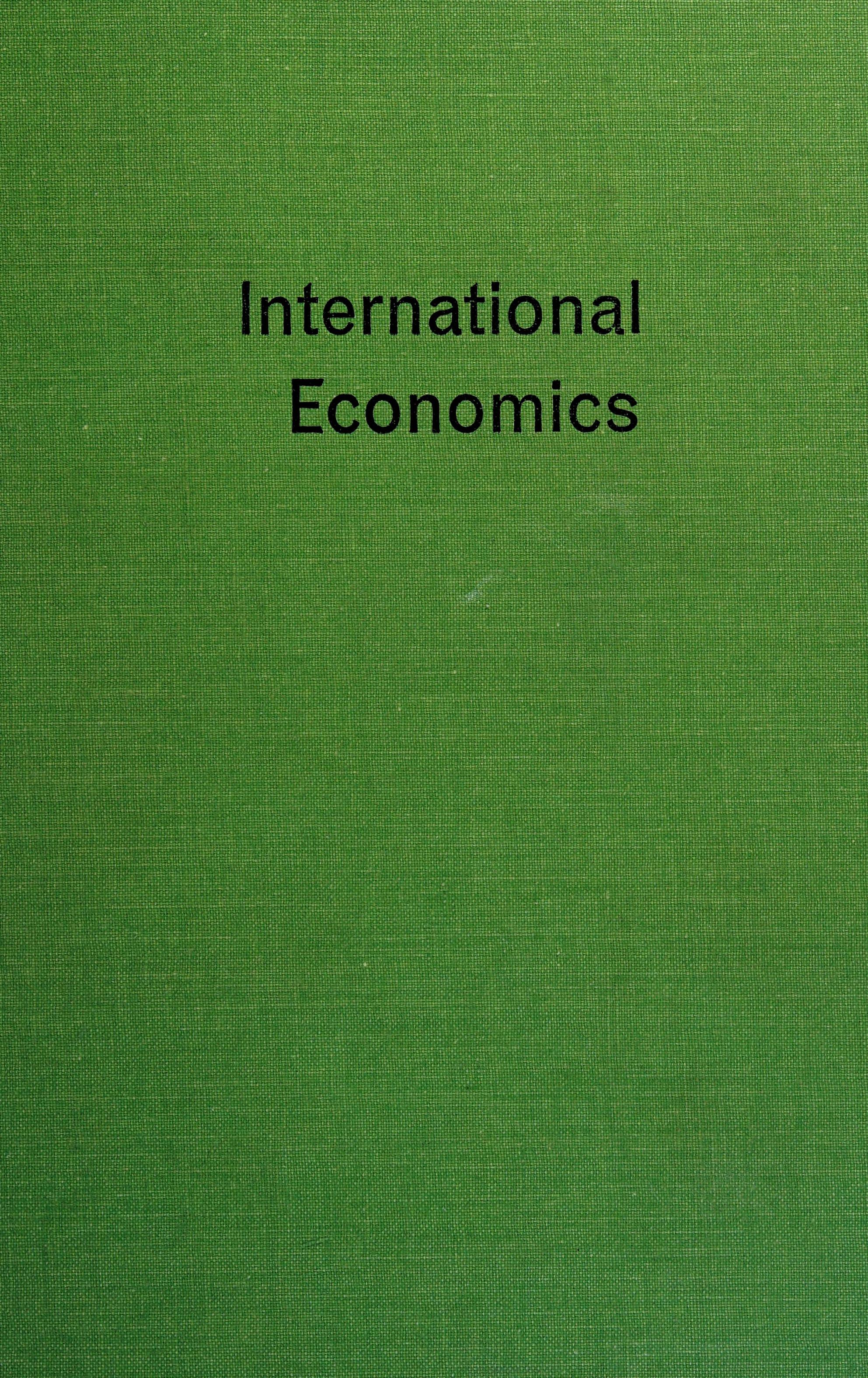 International Economics