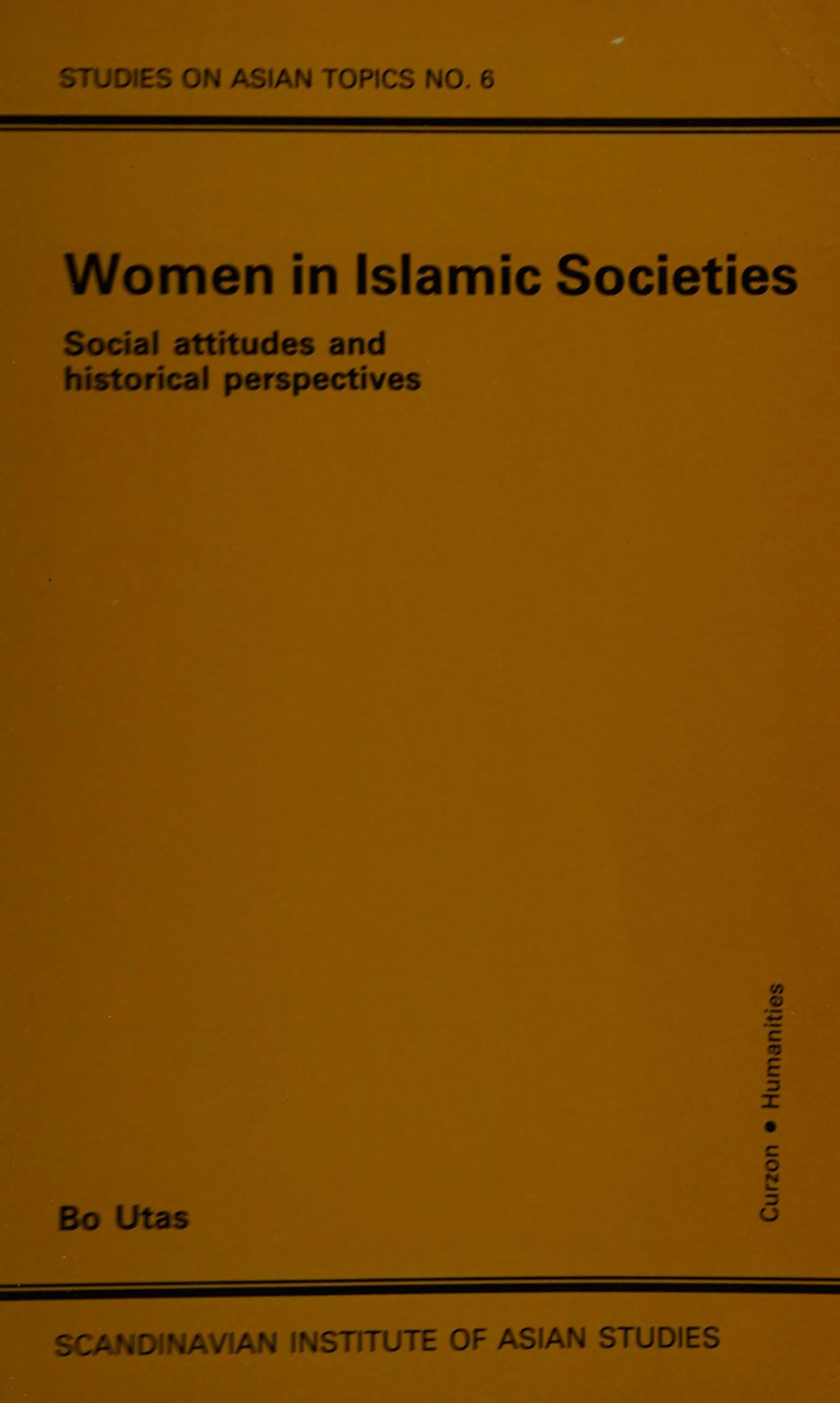 Women in Islamic Societies