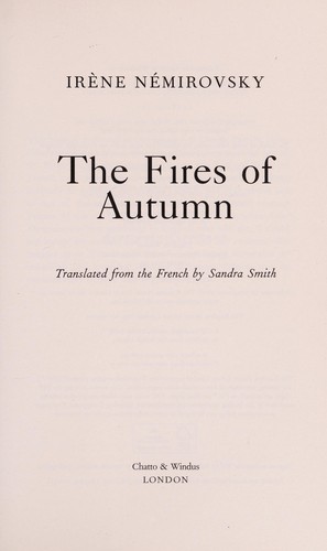 The Fires of Autumn