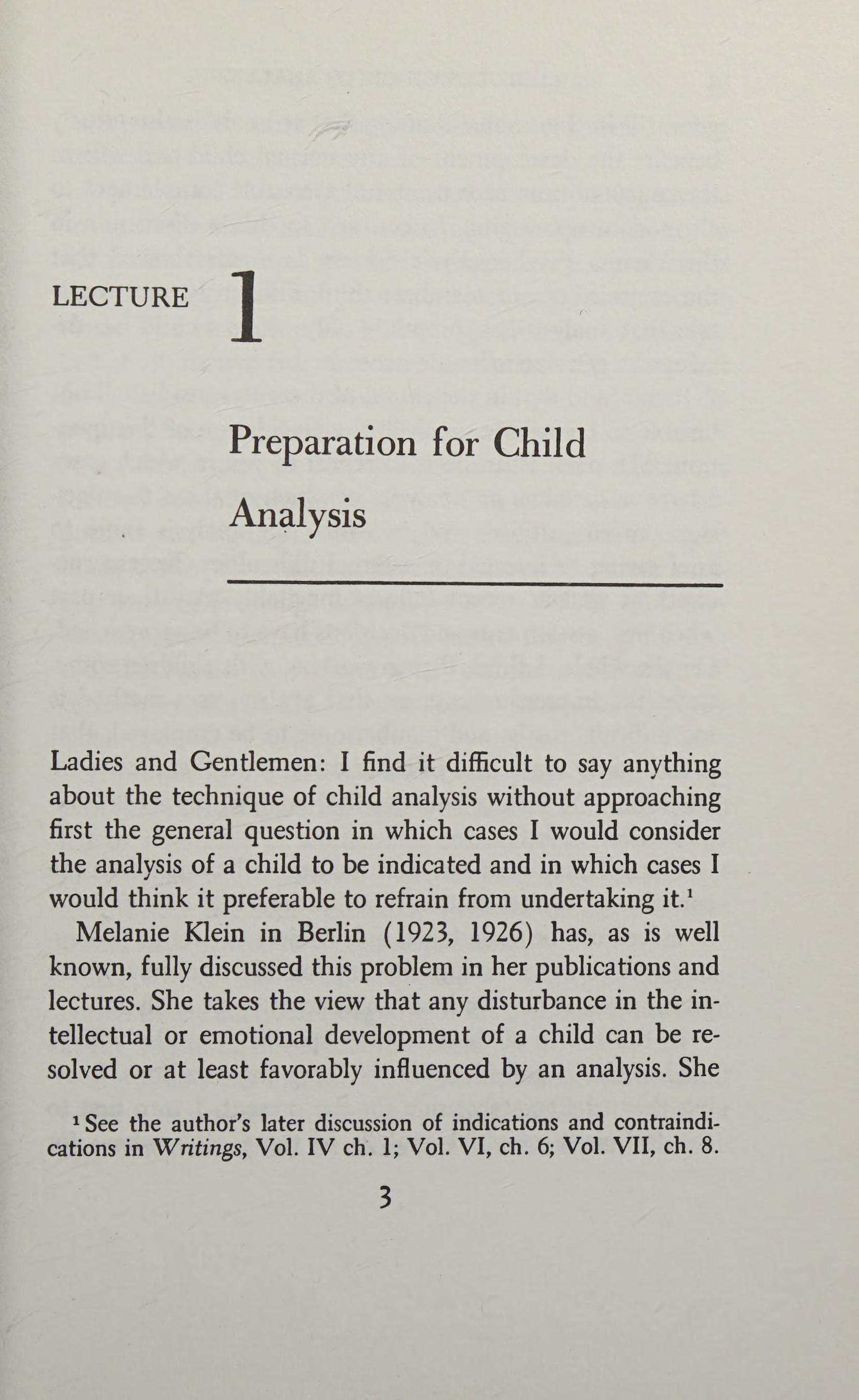 Introduction to Psychoanalysis
