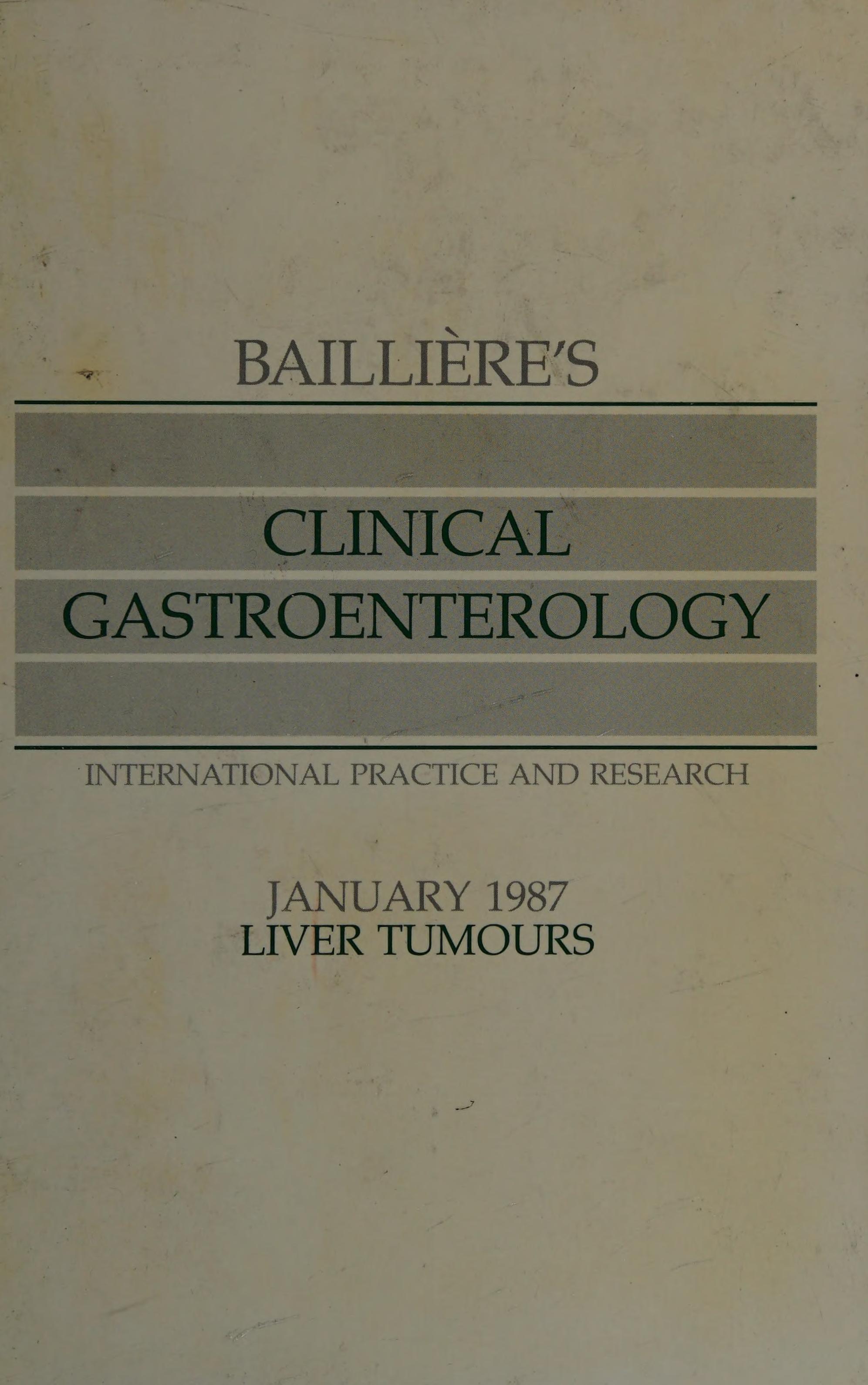 Liver Tumours