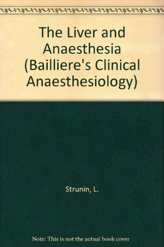 The Liver and Anaesthesia