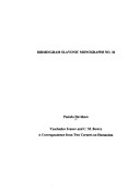 Vyacheslav Ivanov and C.M. Bowra