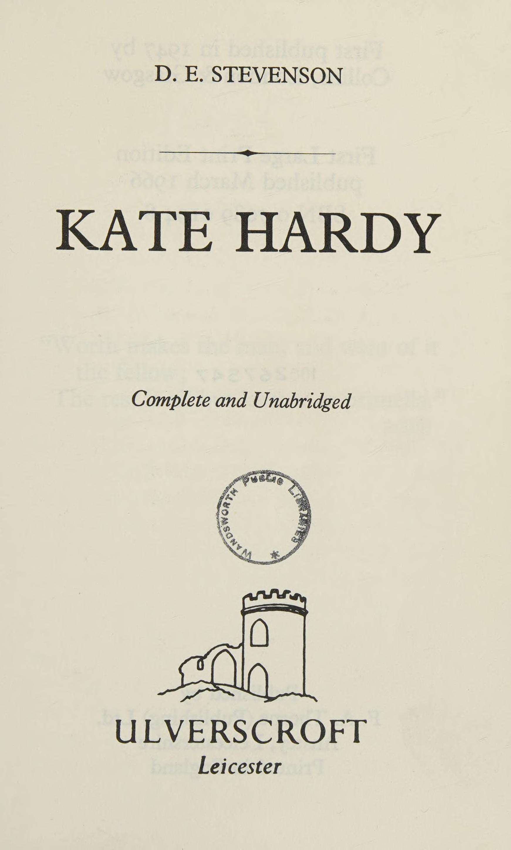 Kate Hardy
