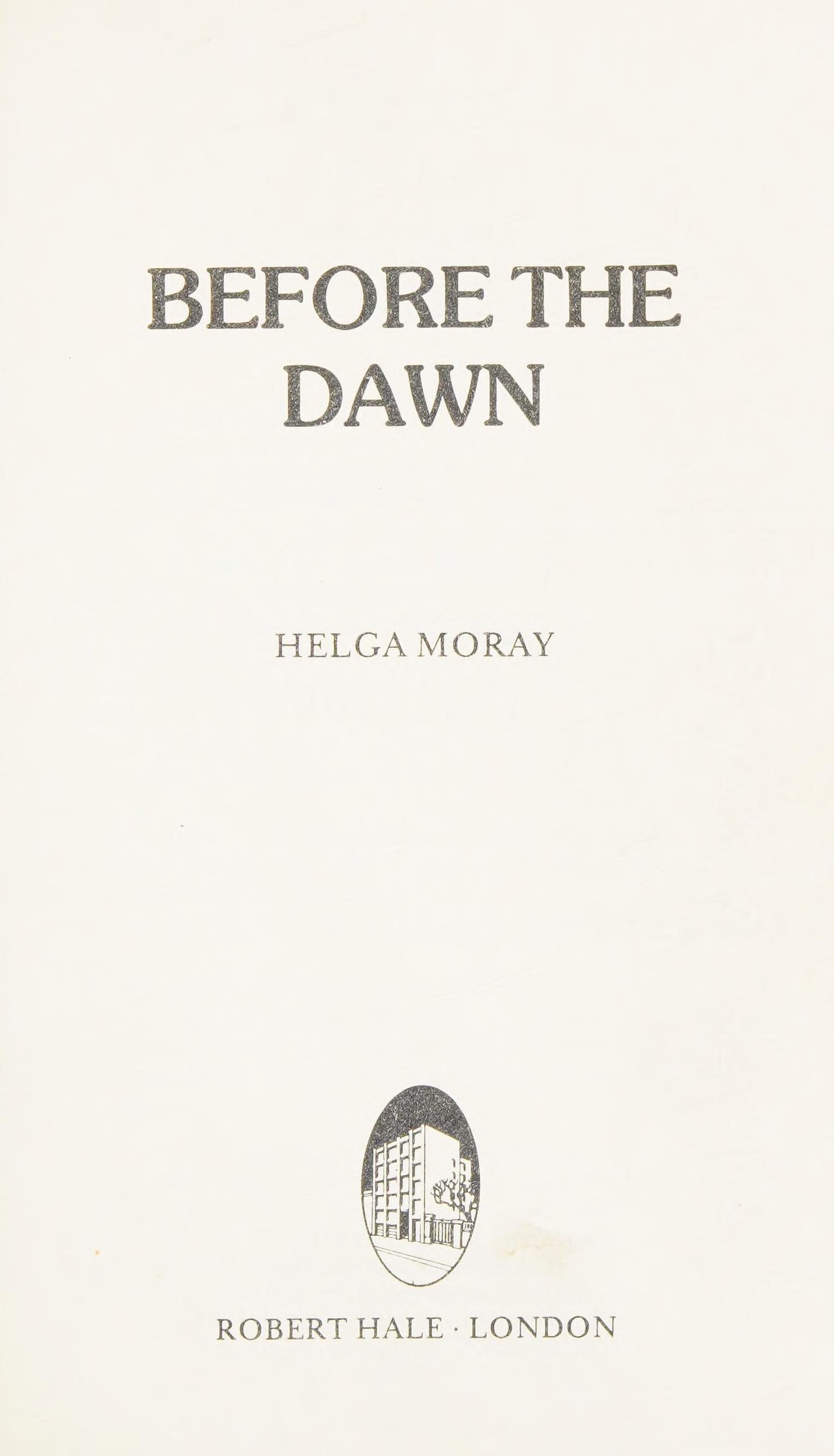 Before The Dawn