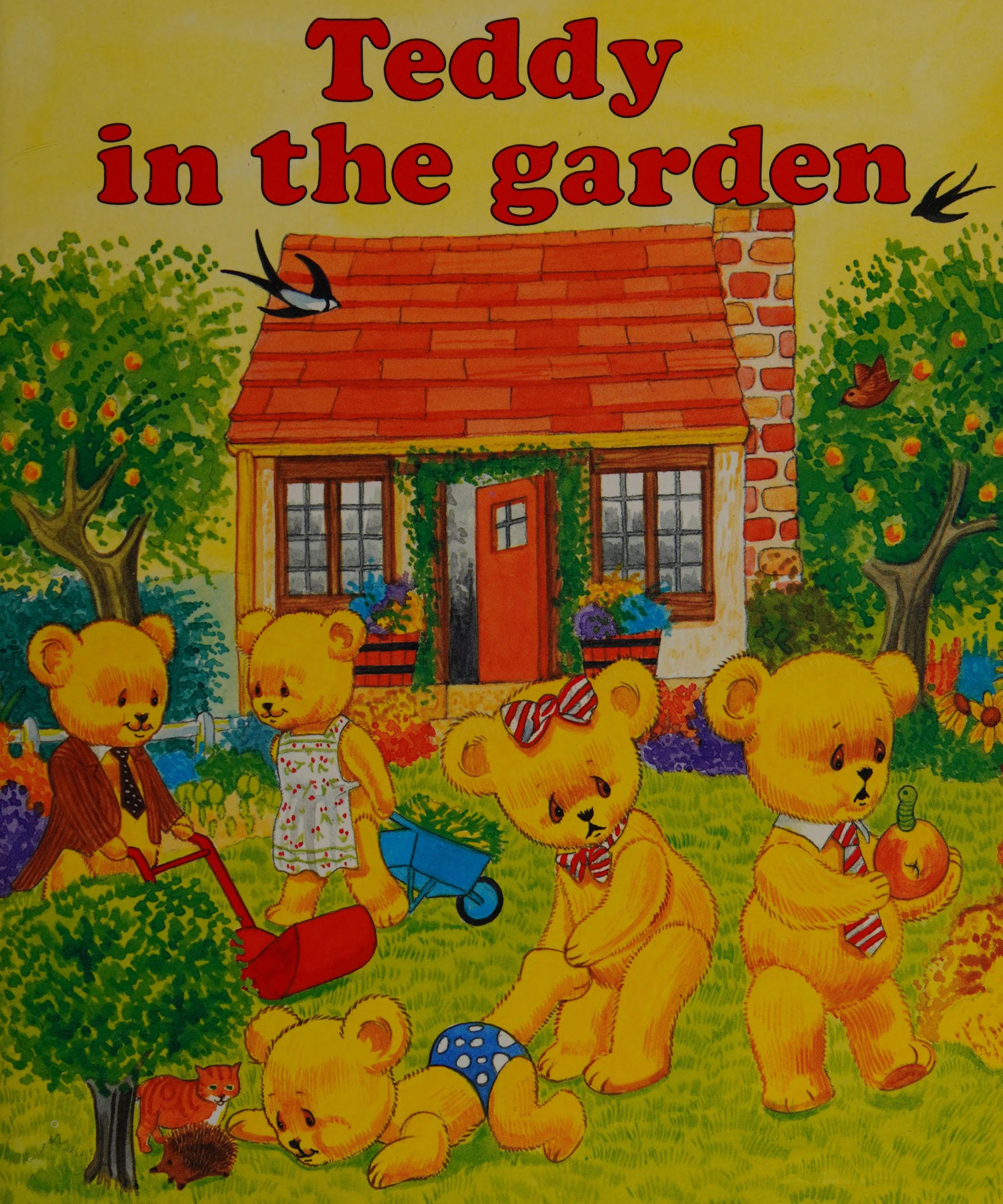 Teddy In The Garden