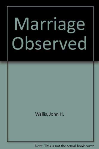 Marriage observed