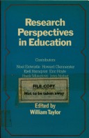 Research Perspectives in Education