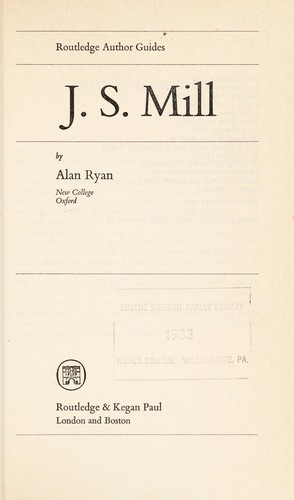 J. S. Mill