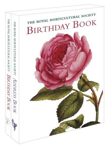 The Royal Horticultural Society Address Book And Birthday Book : Boxed Set