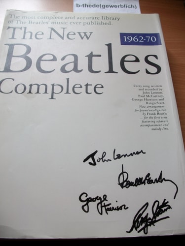 The New Beatles Complete Score, 1962-70