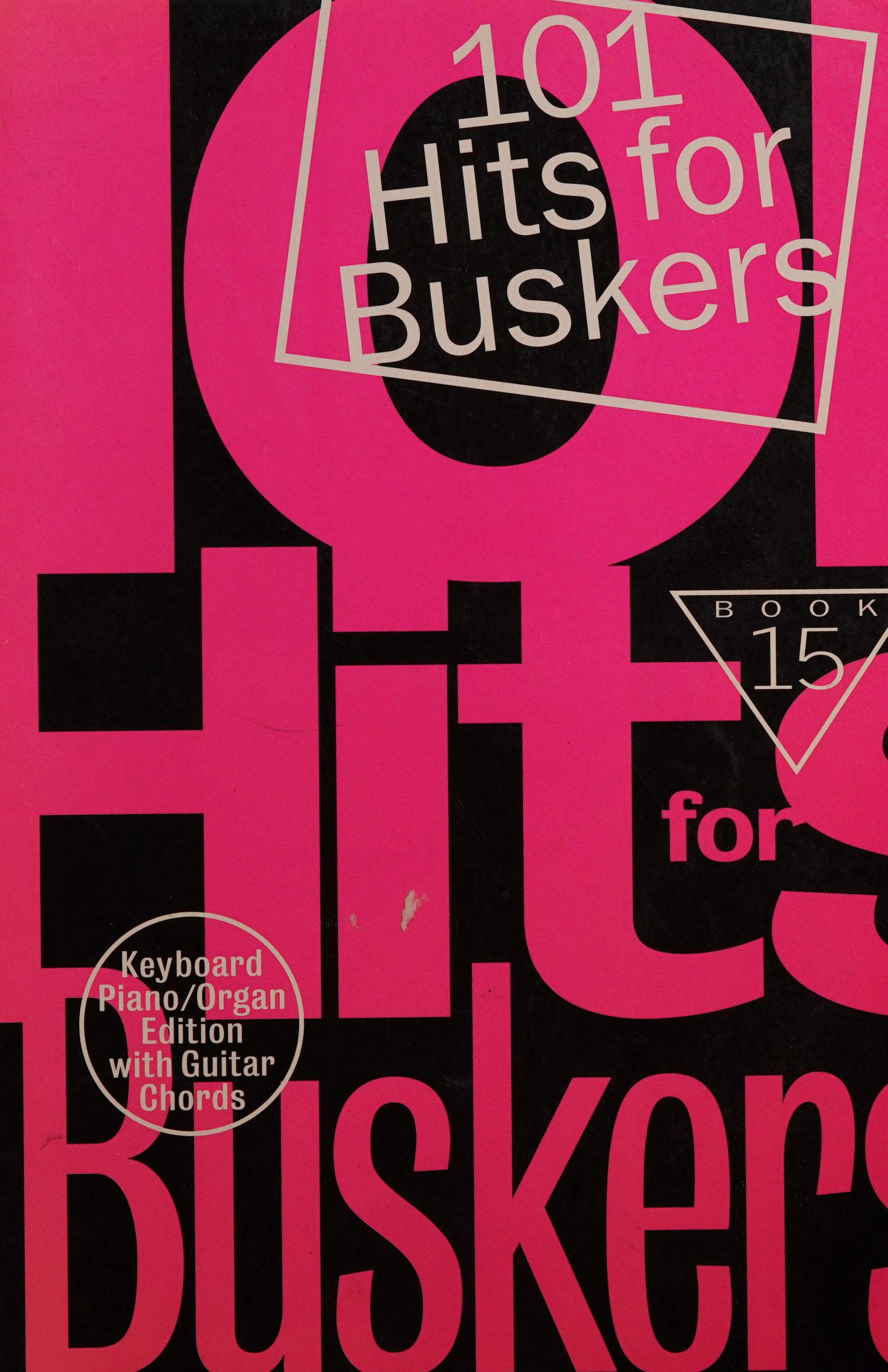 101 Hits for Buskers Book 15