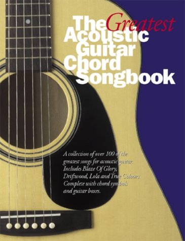 The Great Acoustic Guitar Chord Songbook