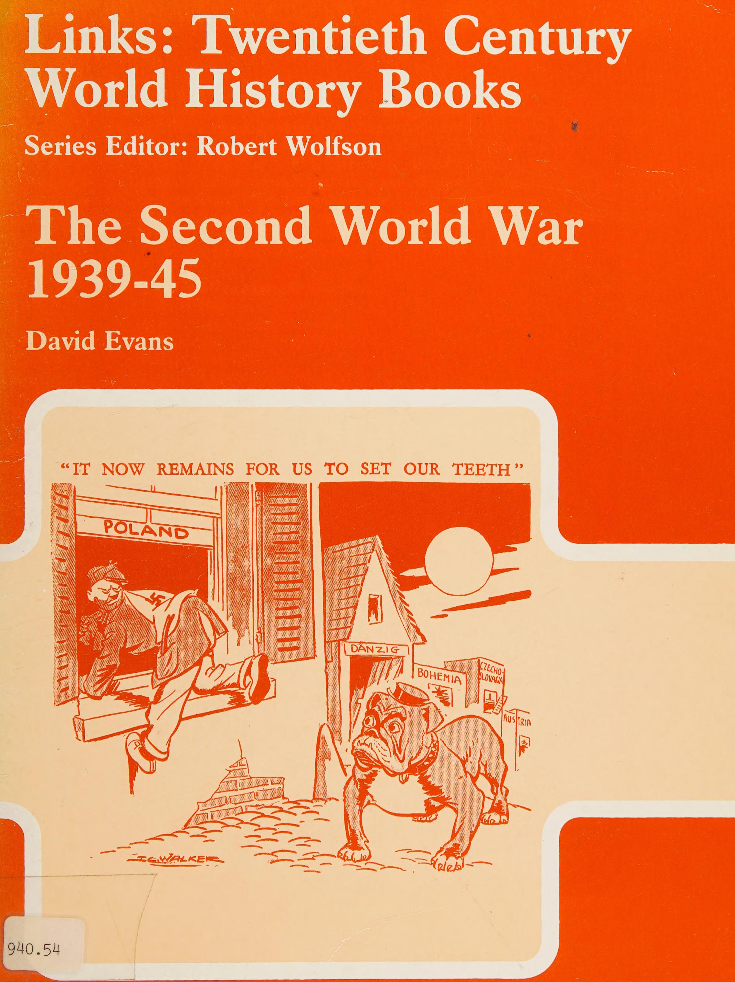 The Second World War, 1939-45