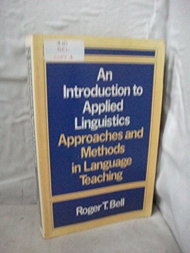 An Introduction To Applied Linguistics: Approaches And Methods In Language Teaching