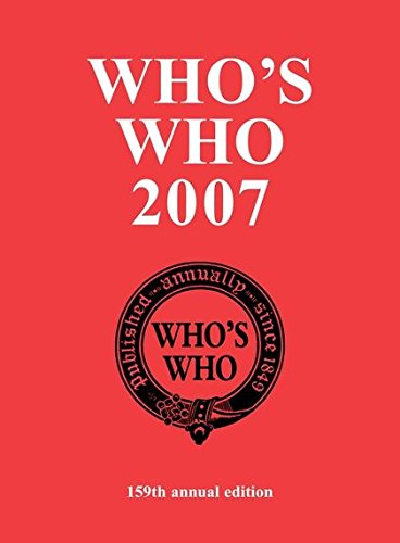 Who's Who 2007