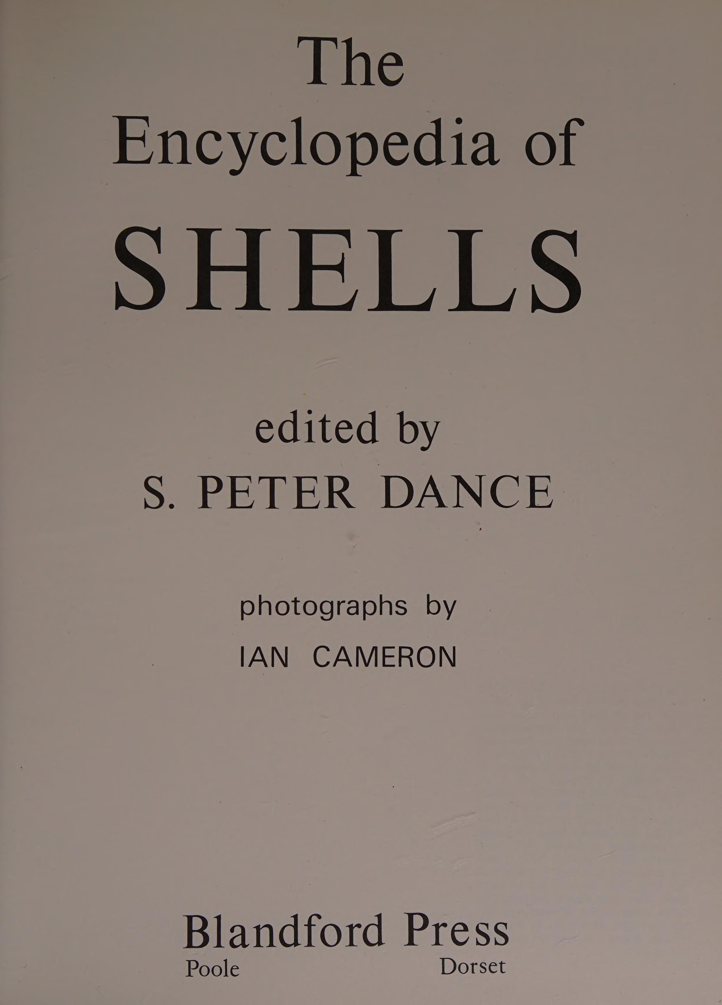 The Encyclopedia of Shells