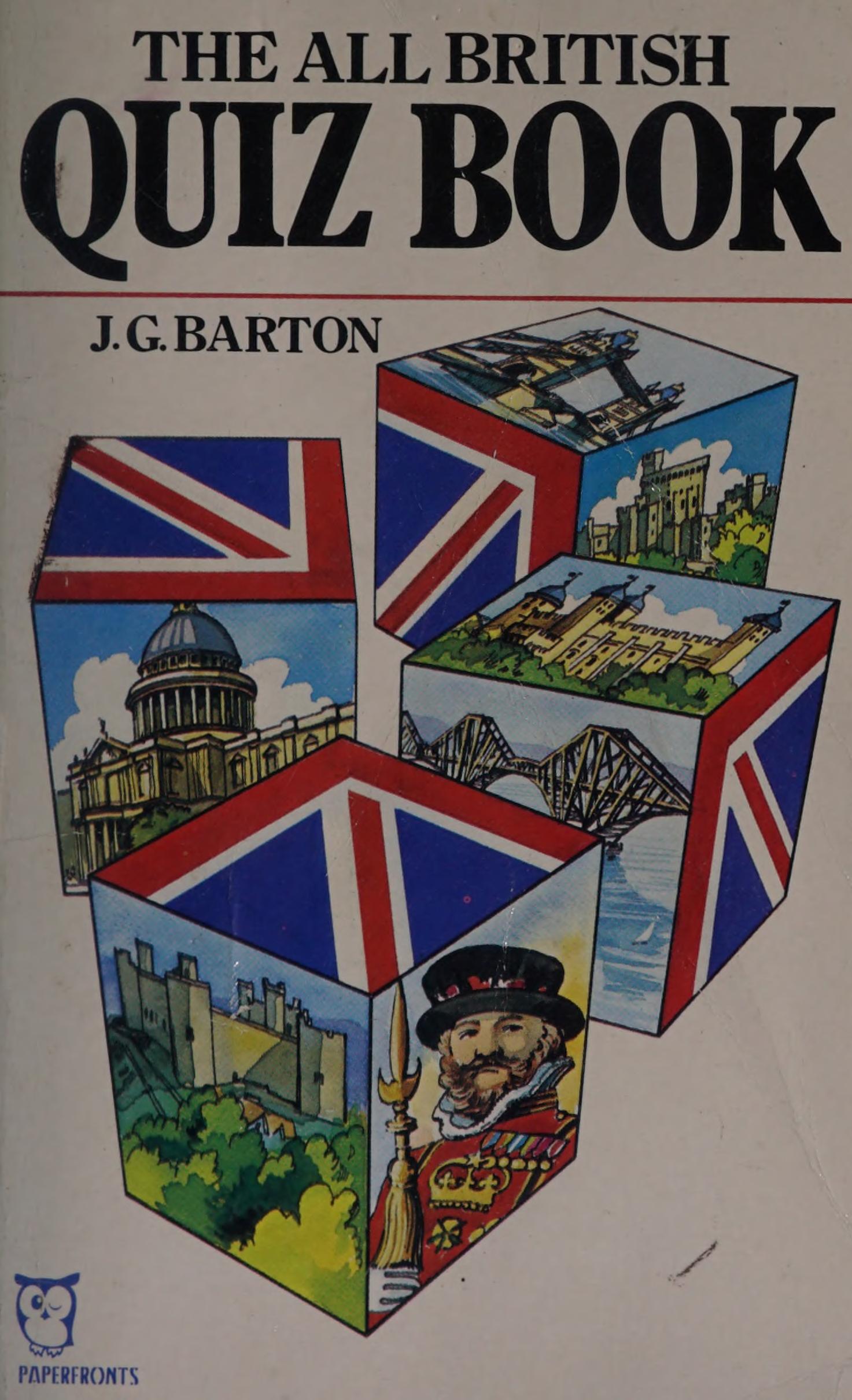 All-British Quiz Book (Paperfronts)
