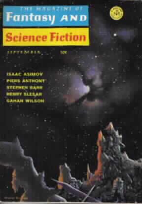 The Magazine of Fantasy and Science Fiction Sept 1968 Volume 35 No. 3