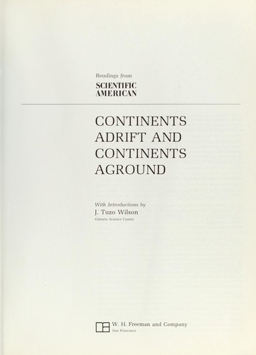 Continents Adrift and Continents Aground