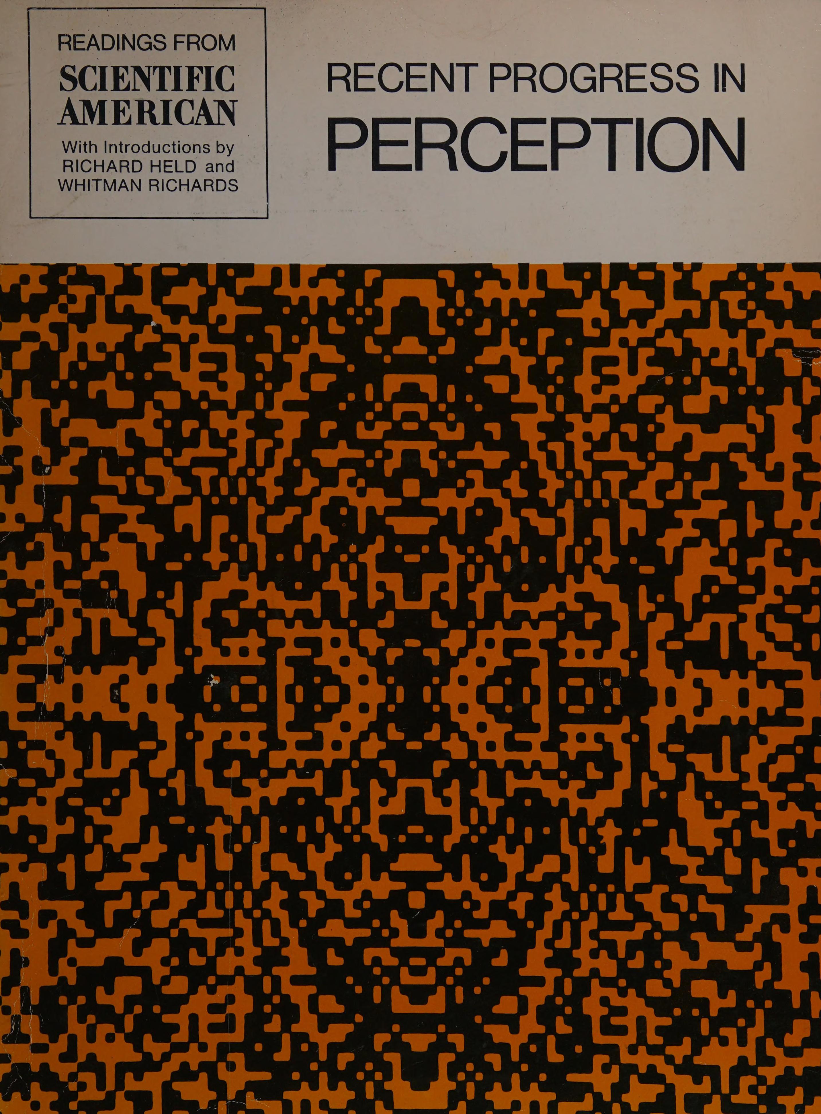 Recent Progress in Perception
