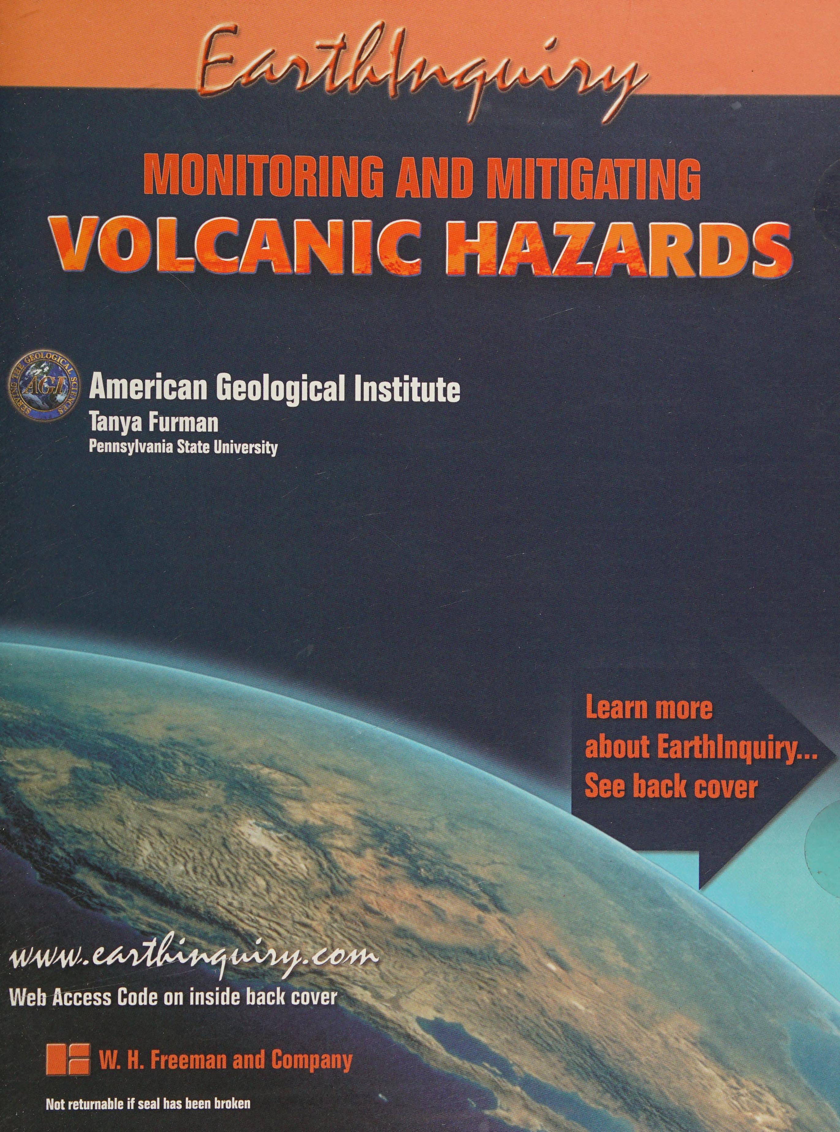 Monitoring And Mitigating Volcanic Hazards Earth Inquiry