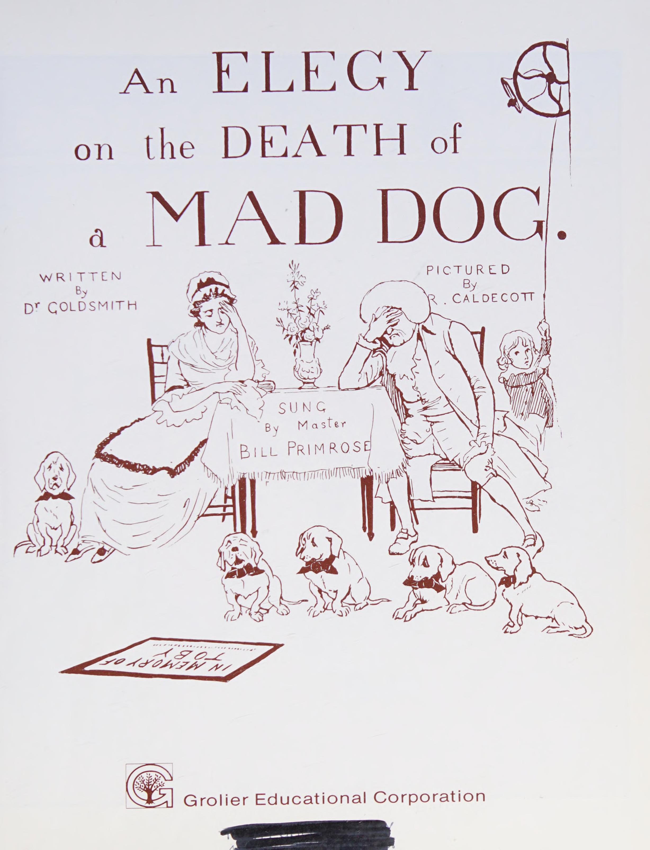 An Elegy on the Death of a Mad Dog