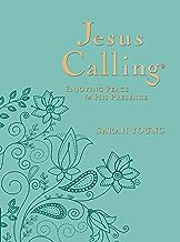 Jesus Calling, Large Text Teal Leathersoft, with Full Scriptures