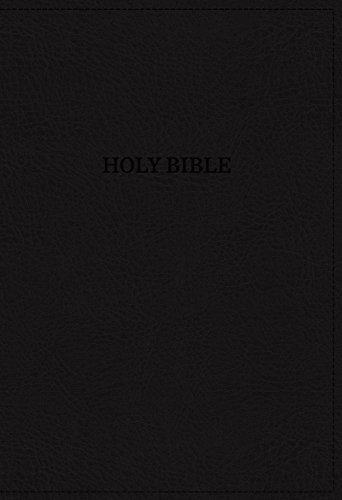 Kjv, Know the Word Study Bible, Genuine Leather, Black, Thumb Indexed, Red Letter Edition