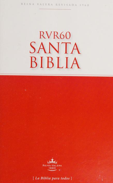 RVR60 Santa Biblia Edicion Economica